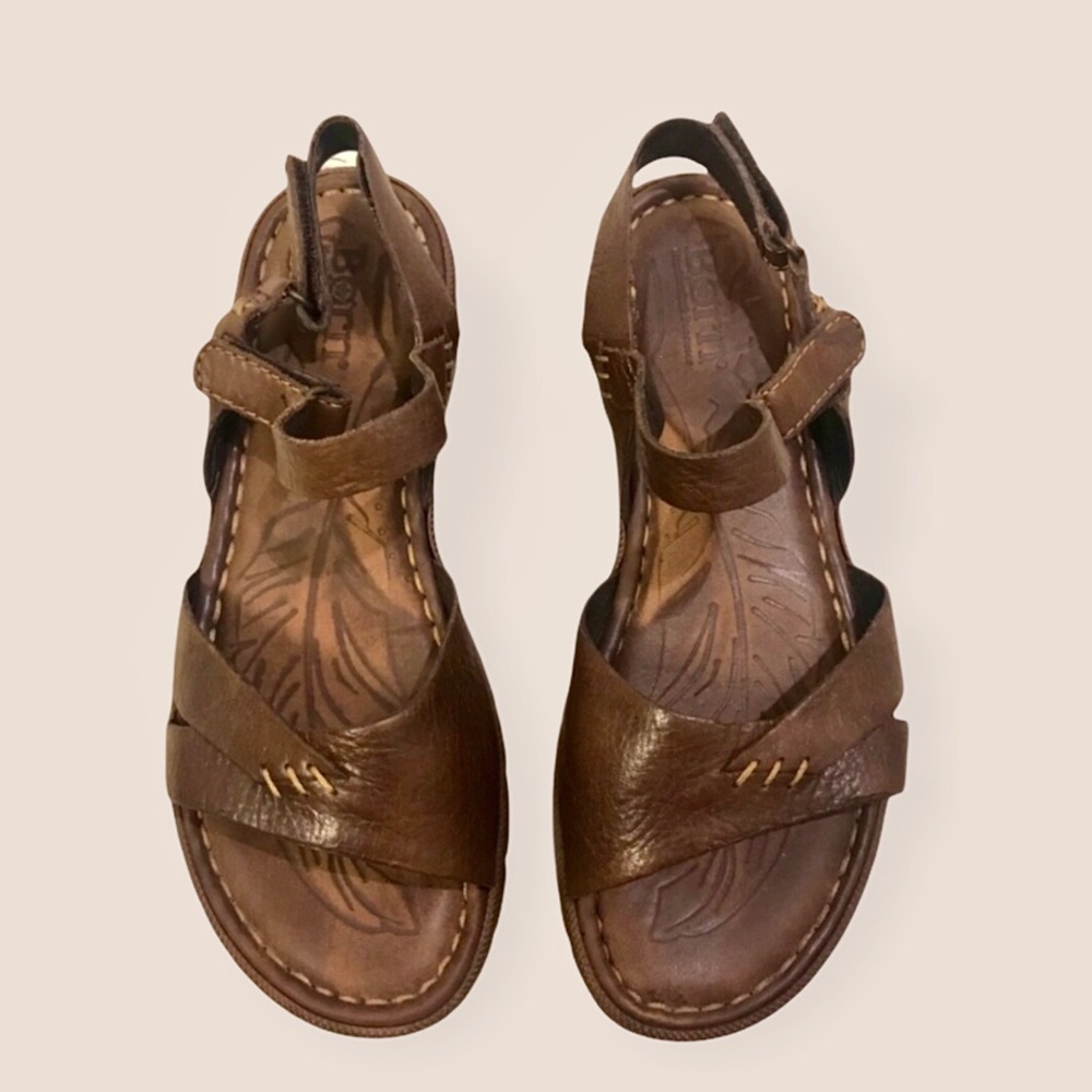 Born Pierre Genuine Leather Platform Casual Sandal - Picture 10 of 10